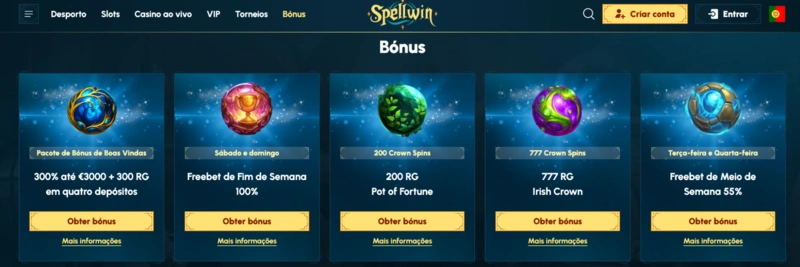 SpellWin Bonuses
